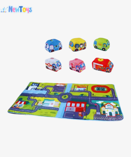 Tapis circuit + Voiturette en Tissu Game Carpet – Huanger