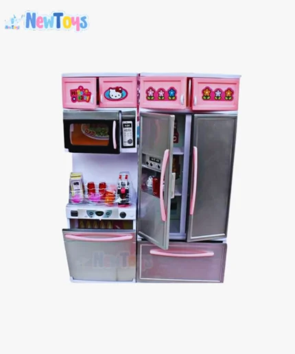 Jeu de cuisine moderne pour filles avec lumière & son Hello Kitty, Jouet amusant